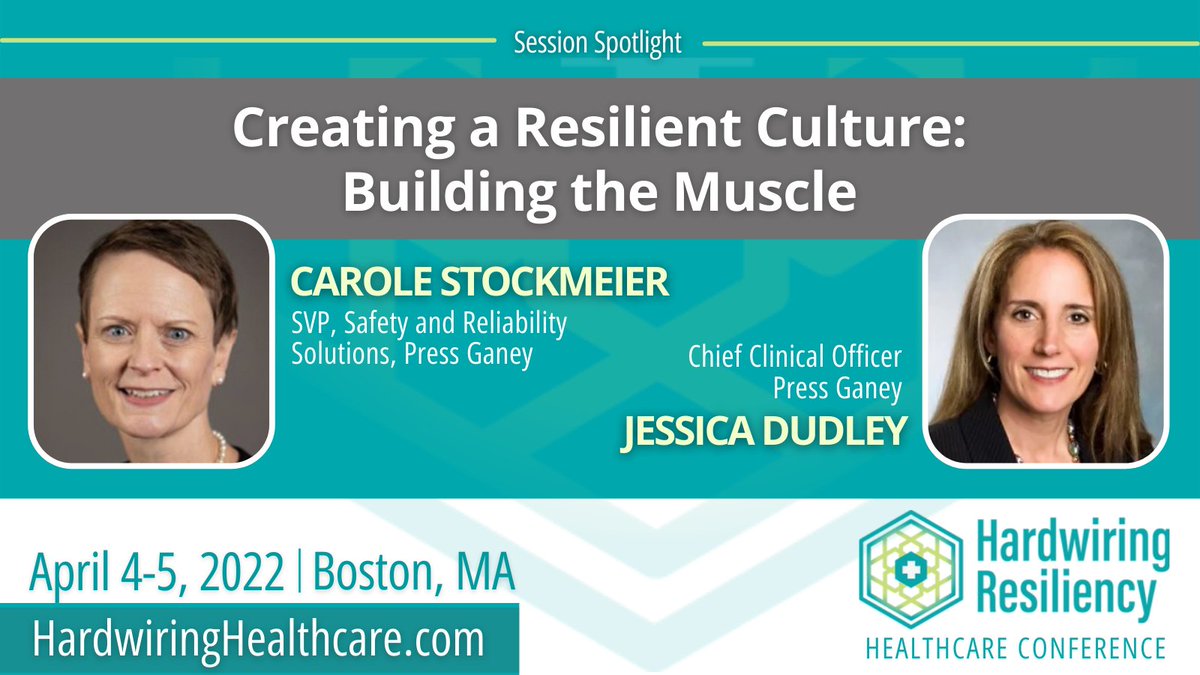 HardwiringHC's tweet photo. Building the “resilience muscle” will enable #healthcareorgs and #hospitals to innovate faster and accelerate safety, quality, experience, and engagement efforts during times of crisis. Join the conversation at the 2022 @hardwiringhc conference next month https://t.co/c9W6yoEMSI https://t.co/2t42ej8ucv