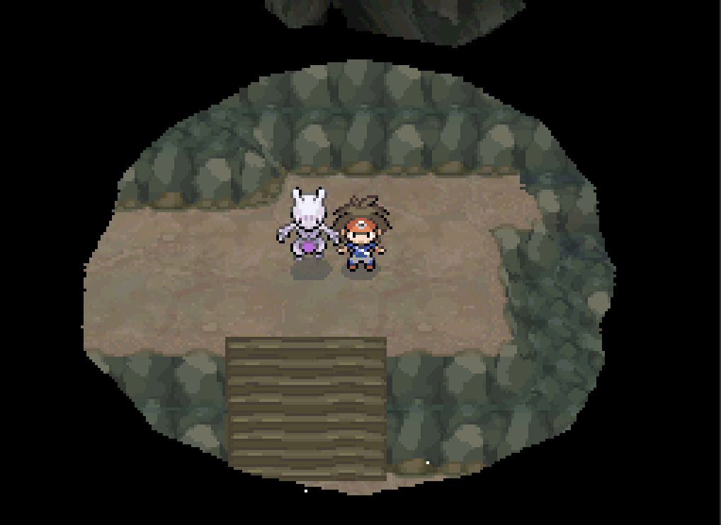 FenrisRobo's tweet photo. @Drayano60 So I found a glitch where I can encounter infinite Mewtwos. Leaving the chamber doesn't make him despair either https://t.co/LW9ik7bc4l