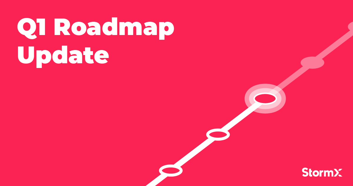 "Time is flying by, and I am excited to share another update with you all. A lot has been going on at StormX HQ, so I wanted to personally talk about some of these exciting developments." - <a href="/SimonYuSEA/">Simon Yu</a> 

Read > stormx.io/blog/q1-roadma…