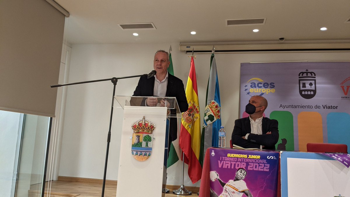 Día importantísimo para el Balonmano Almeriense con el anuncio del "I TORNEO INTERNACIONAL" Junior Femenino: ESPAÑA - POLONIA

Apuesta enorme de la elegida "Villa Europea del deporte 2022" <a href="/Viatoraldia/">Ayuntamiento de Viator</a>, y que nos da la oportunidad de disfrutar de nuestras #Guerreras Junior 🇪🇸.
