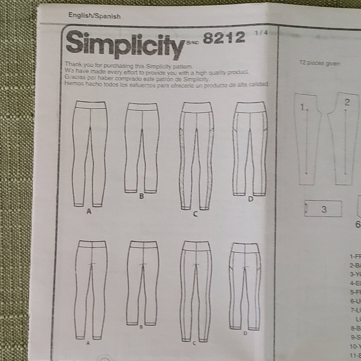 quilts_more's tweet photo. Up For Any Thing Misses Knit Leggings With Length Variations Sewing Pattern Simplicity 8212 Size Extra Extra Small To Extra Extra Large https://t.co/pxFmClYnRl #Etsy #ImagineQuiltsAndMore #ActiveWare https://t.co/fyX5PRsvZJ