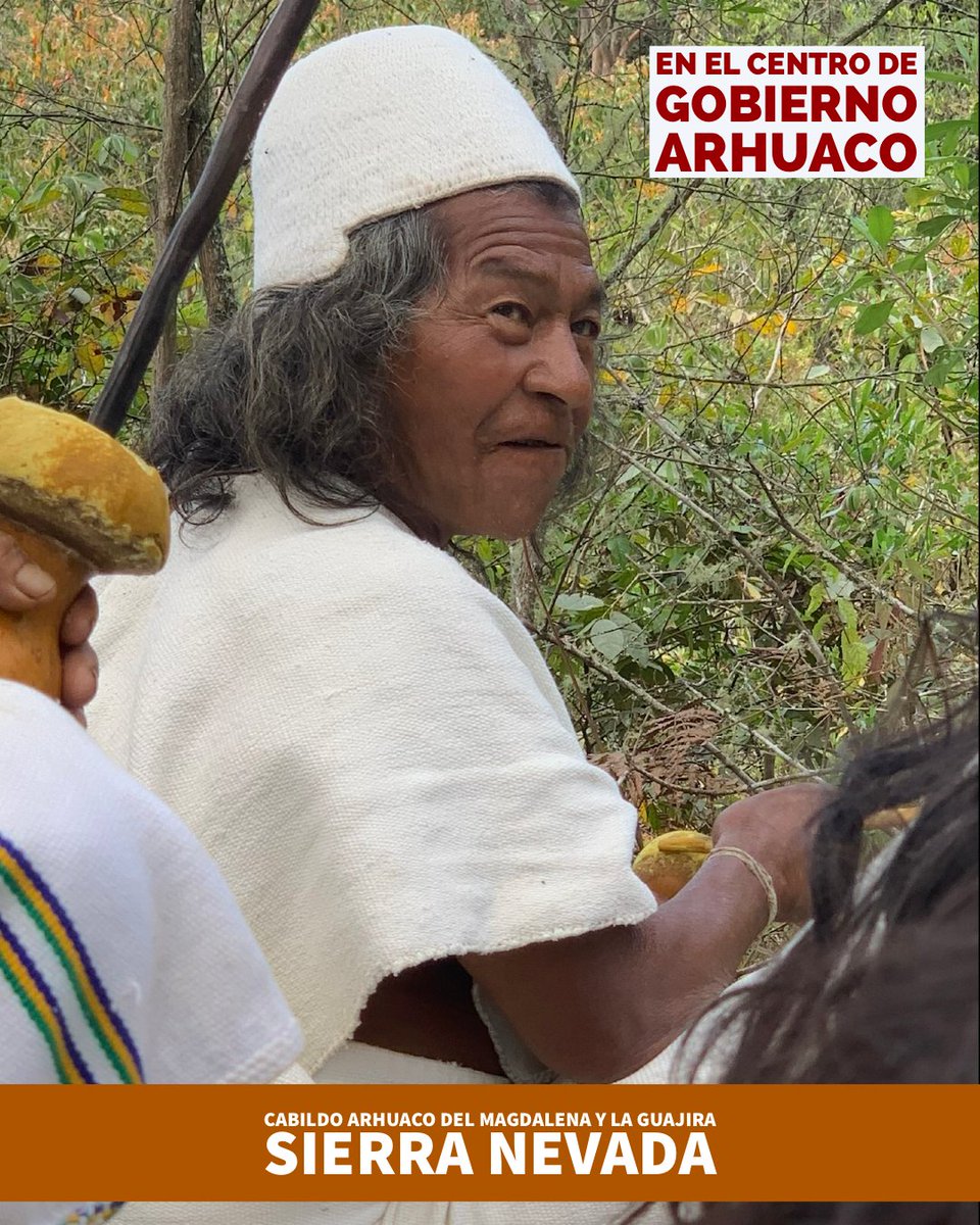 CArhuacoMagdale's tweet photo. Palabras Mayores
De camino al principio de todo, al origen.
El Pueblo Arhuaco se ha mantenido bajo la consigna de los Mamu, ya que dicha responsabilidad es el producto de un proceso de formación muy riguroso.
#legitimidad #Puebloarhuaco #Nabusimake https://t.co/CwawID4n2M