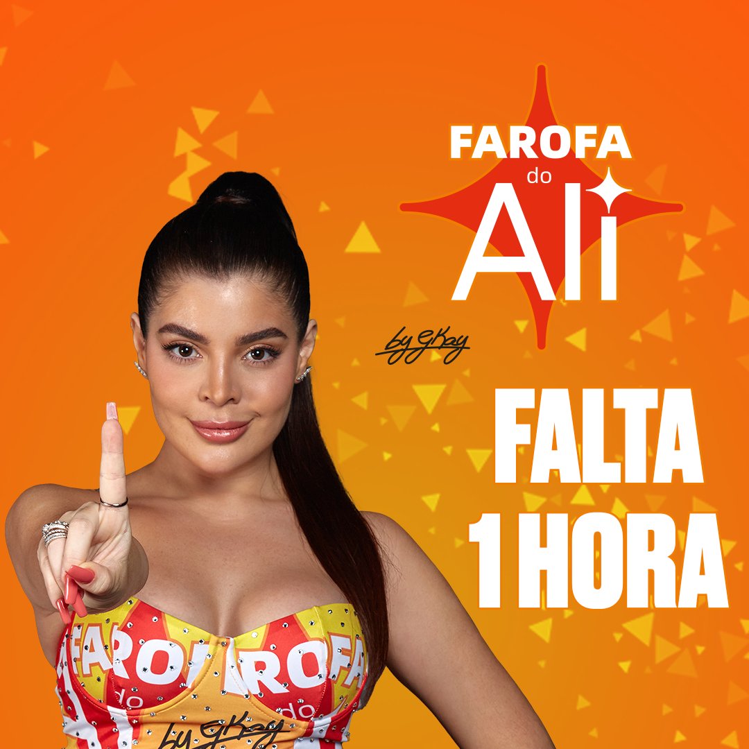 O @aliexpressbr tá fazendo aniversário e dando presente pra nois 👀

Teremos #FarofaDoAli com <a href="/gessicakayane/">GKAY</a> no GTA RP (NewGen)

Esquenta 20h + festa às 21h 

Não vai ter pouca promoção no app não, viu? Vai ter é MUITA... São 4 HORAS de festa 🥳