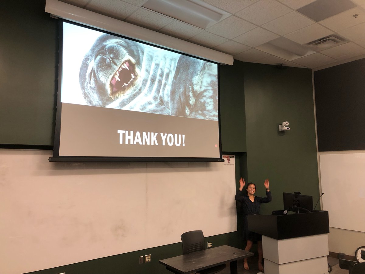 I did it! I defended my master's thesis! Huge thanks to everyone who supported me through this crazy journey 🦭