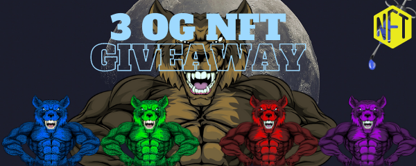 🐺🌕AUUUUUUUUUUUUUUUUU!!!! 
📢To celebrate 2k on discord !!
🎉3XOG NFT Giveaway!!!
1⃣ Follow <a href="/wolfivor/">WolfivorNFT | SOLD OUT</a> &amp; <a href="/lubatti_matteo/">Matteo Lubatti</a> 
2⃣ RT
3⃣ Like &amp; Tag 2 Friends
⌛️END THURSDAY 23:00 CET
#NFTCommunity #NFTGiveaway #NFT #NFTCollection #nftcollector #nftart