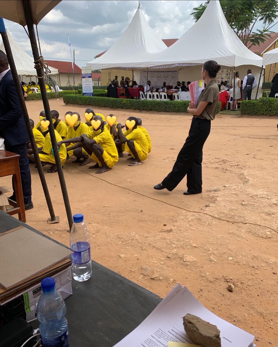 HasleyPitman's tweet photo. An amazing time advocating on behalf of remandees &amp; implementing plea bargaining with the Ugandan Judiciary System, working to create equal access to justice. We worked in Mbarara’s prison, reaching almost 400 cases, some having waited up to five years &amp; still no trial in sight. https://t.co/oxzKRQBSi1
