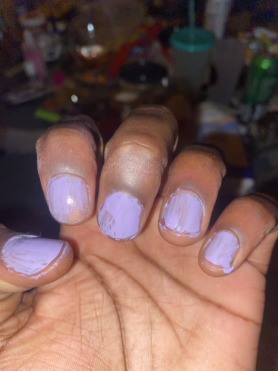 Soirée taking care regardez le vernis wshhhhhh