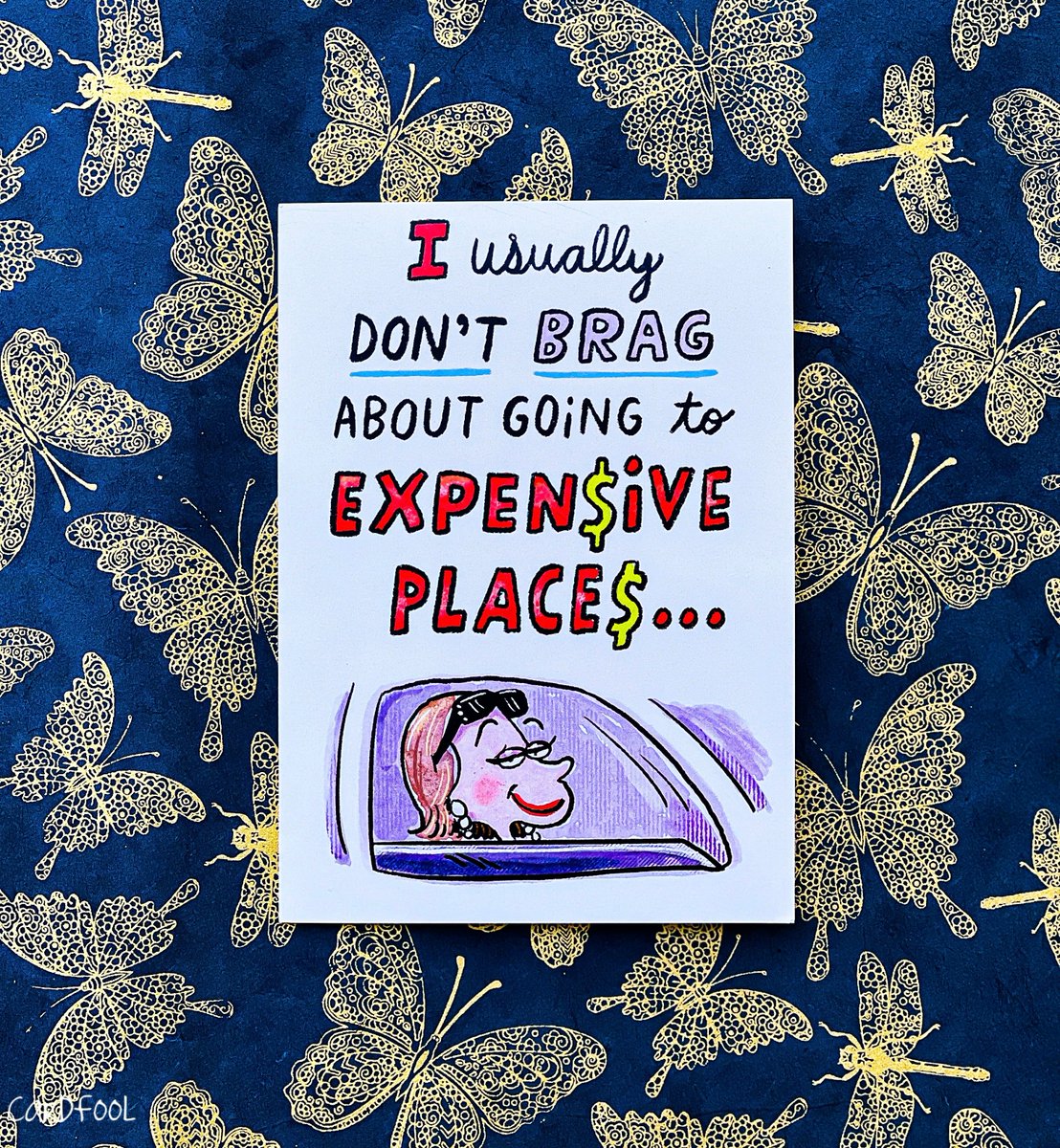 CardFool's tweet image. But I just left the gas station! bit.ly/3I7CYRN

#unique #art #design #personalized #happybirthday #birthdaycards #lettering #gasprices #budgetluxury #greetingcards #funnycards #ecards #printedcards