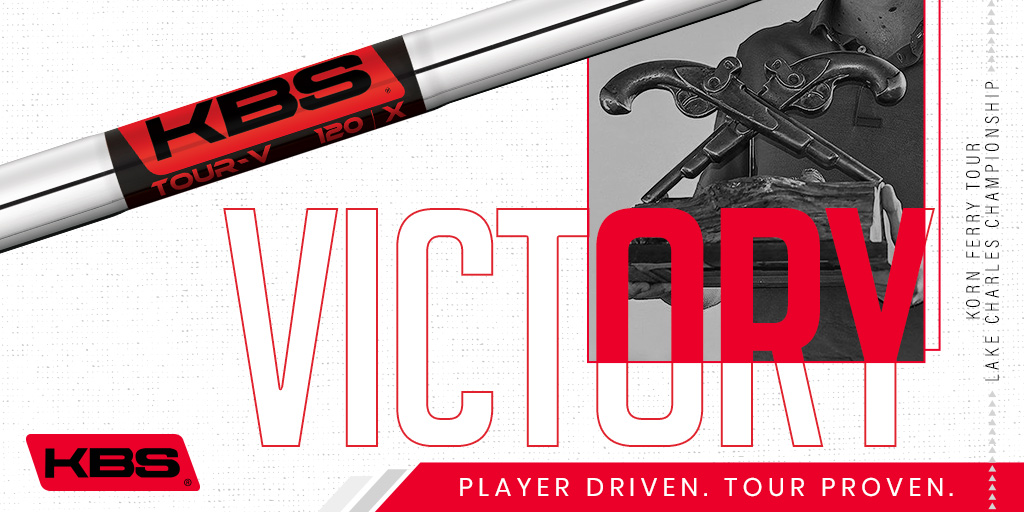 KBSGolfShafts's tweet photo. Another one for the win column 🏆 The latest @KornFerryTour champion had the KBS Tour-V 120x in his winning bag at the Lake Charles Championship. This was his first win on tour and moves to the No. 3 spot on The 25 rankings. | Player Driven. Tour Proven. | #RedLabelWIN https://t.co/IwmQnGJxOz