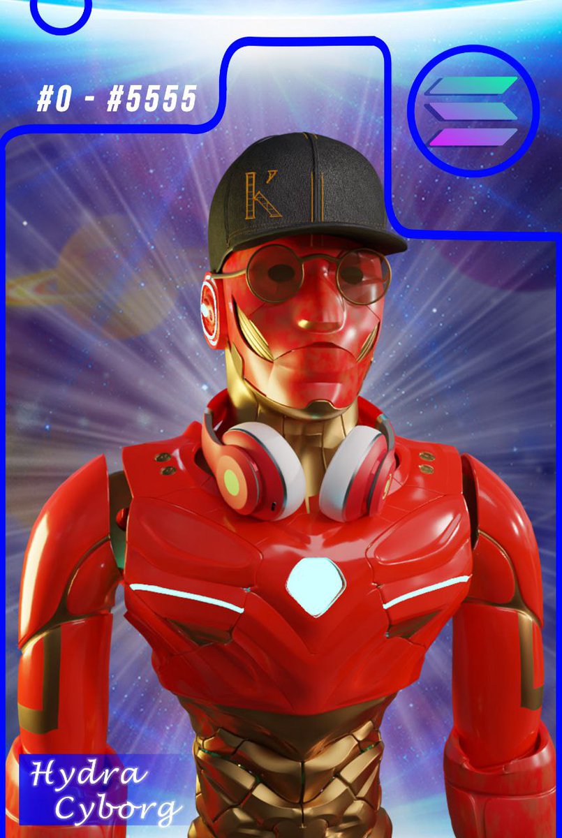 If you want DETAIL.... 

WE GOT DETAIL 🤝

🎄Hydra cyborg🎄 coming at you 👀 

MINT: APRIL 15th 😉

DON'T SLEEP ANON 3️⃣2️⃣1️⃣

#NFTcommunity #NFTs #SolanaCommunity #SolanaNFTs #NFTProject #hydra #Cyborg #Bullish