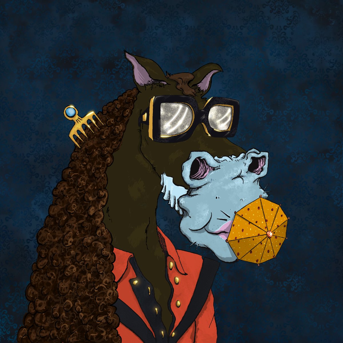 JamieT22a's tweet photo. Copped me a @FRHorses ! 🏇

I can see this project lasting - from the community to the team behind it, absolute steal on #CNFT for below mint price! 💸💸💸

Let's go herd 🍎

#NFT #CardanoNFT #NFTs #CNFTs https://t.co/7xE9RVMytH