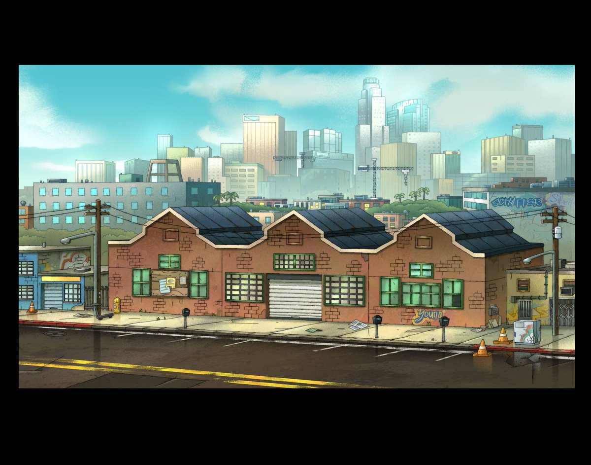 cspillustration's tweet photo. Some BGs I painted for Escape to Amphibia! Designs by @britneythoreson and Janine Chang And Art Direction from @AmyQHuang https://t.co/Mr8DmXiRV5