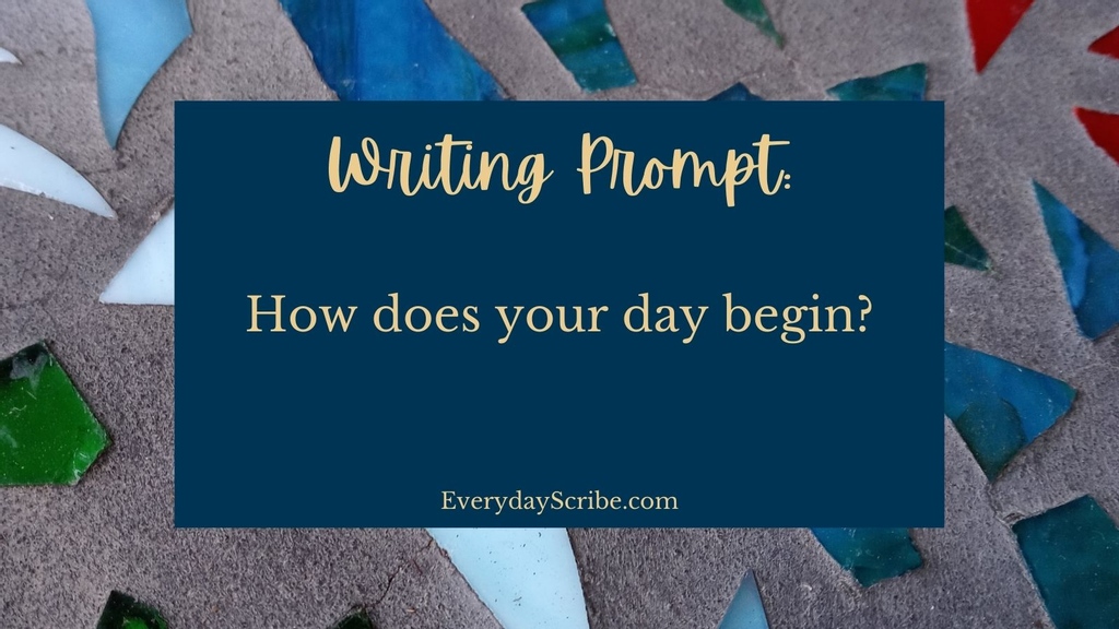EverydayScribe's tweet photo. Write about your typical morning. What do you love about it? What do you wish might be different?

#writingprompt #journalprompt https://t.co/sG9AmgrIa0