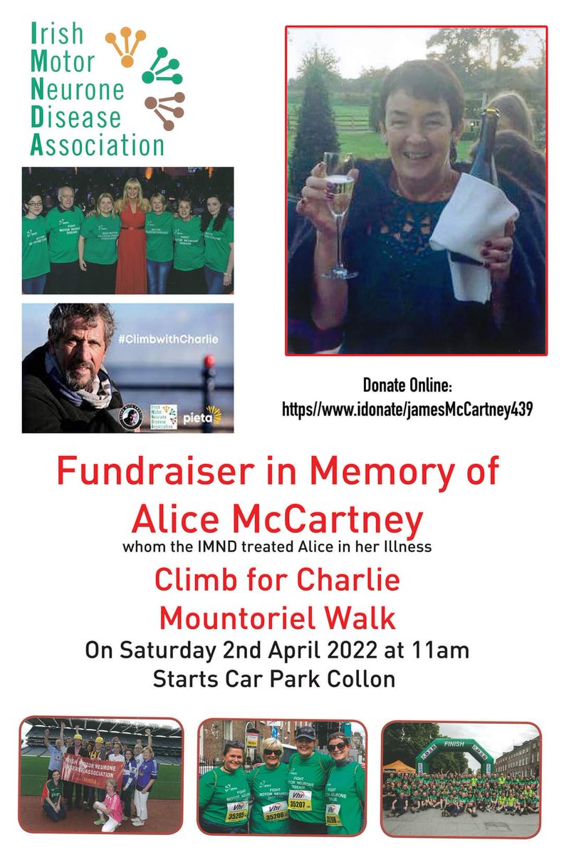 mattockrangers's tweet photo. This event is being organised by Jim McCartney, Smarmore in memory of his late beloved wife Alice who passed away from MND.

You can participate and donate on the day or use the link below to donate whatever amount you wish to give: 

https://t.co/N9HlPct1TX https://t.co/37oXBcNCjy