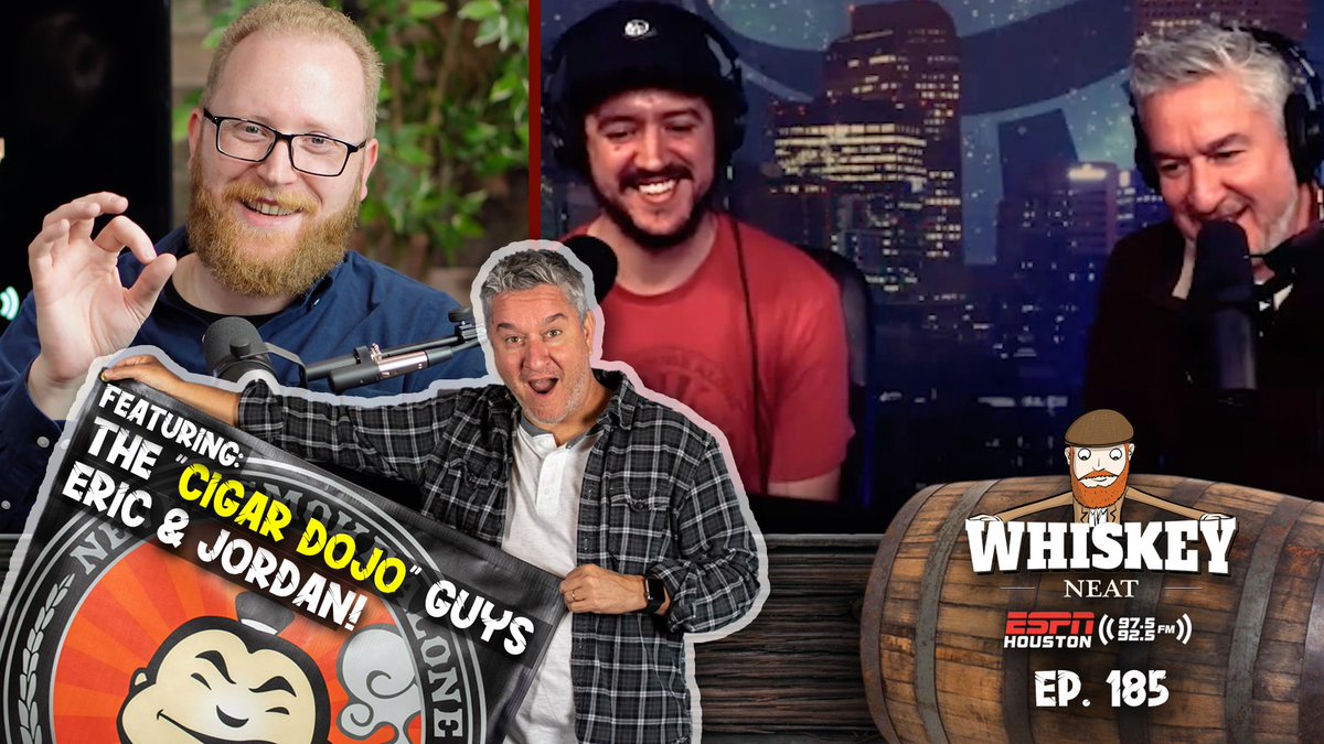 Thanks to Kristopher Hart for having Jordan and I on his <a href="/MyWhiskeyNeat/">WhiskeyNeat</a> podcast. Check out the episode here.... mywhiskeyneat.com/blog/cigardojo
