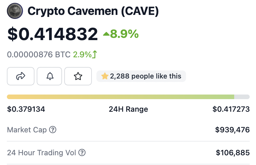 $CAVE 👀