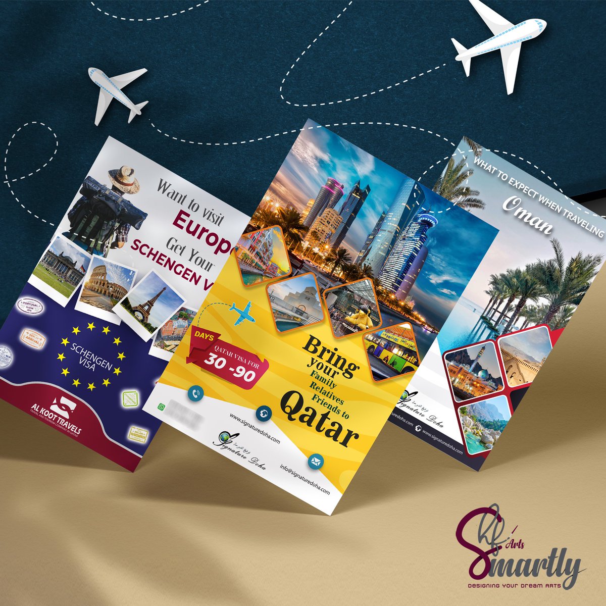 smartlyarts's tweet photo. ✍️ -  Al Koot Travels

Designing Your Dream Arts!..🖌️
.
Follow us @smartly_arts
.
📧 smartly.art@yahoo.com
.
#graphicdesign #design #art #creative #illustrations #typography #branding #packaging #socialmedia #brandidentity #backdrops #rollupstand #signage #posters #postcards https://t.co/EZVkJSQkx4