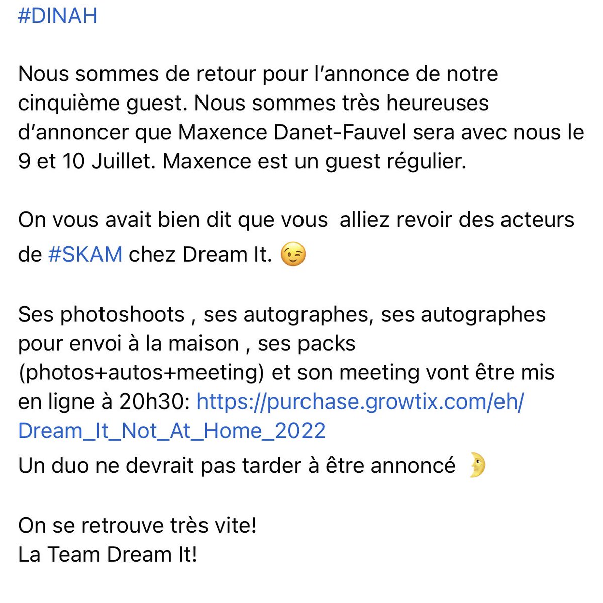 Dream It Conventions tweet media