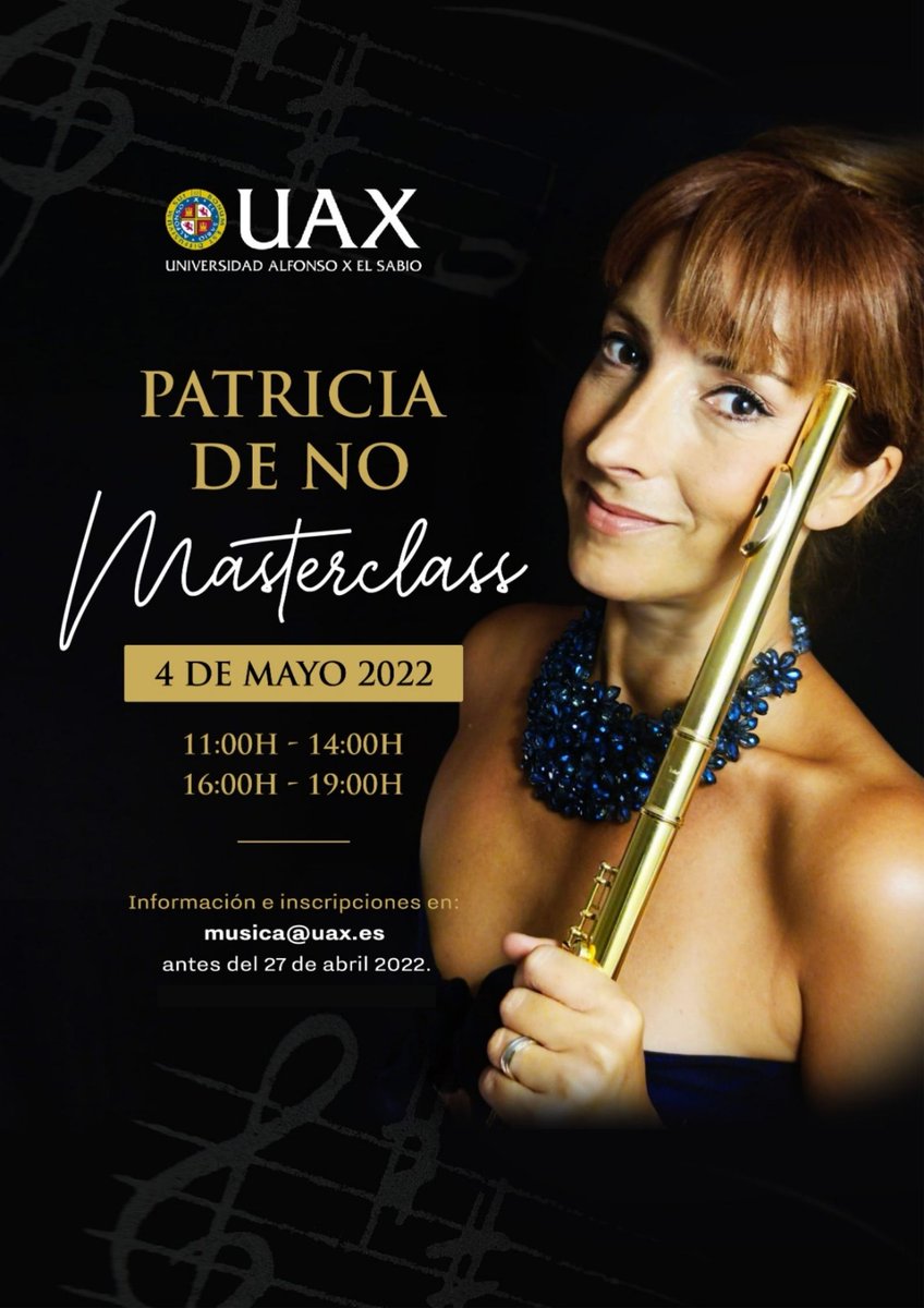Facultad de Música y Artes Escénicas UAX tweet media