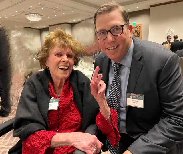 One of my favorite things at Saturday’s <a href="/TexasLRev/">Texas Law Review</a> was the (long overdue) chance to meet Mrs. Custis Wright — widow of the late <a href="/UTexasLaw/">UTexasLaw</a> Professor Charles Alan Wright, whose chair in Federal Courts is the honor of my career to hold.

#HookEm