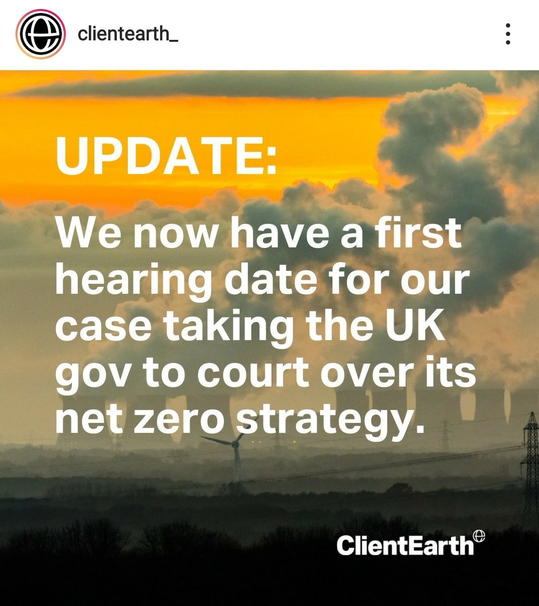 DimitriLaunder's tweet photo. @friends_earth @GoodLawProject &amp; @ClientEarth first hearing date for case taking UK Government to court over its inadequate net zero strategy arguing that Government has failed to set out sufficient policies to tackle climate change &amp; reach net zero emissions by 2050 @guardianeco https://t.co/0CbA3geIL6