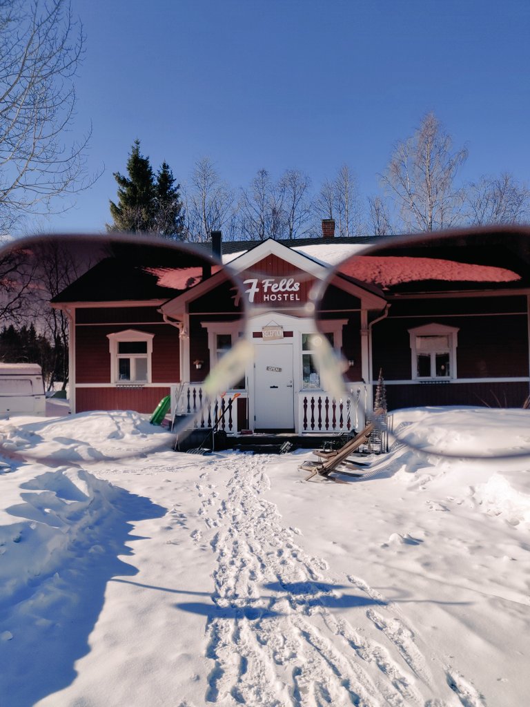 It was a sunny day today. Spring is arriving fast! ☀️ #Ylläs #Lapland #arctic