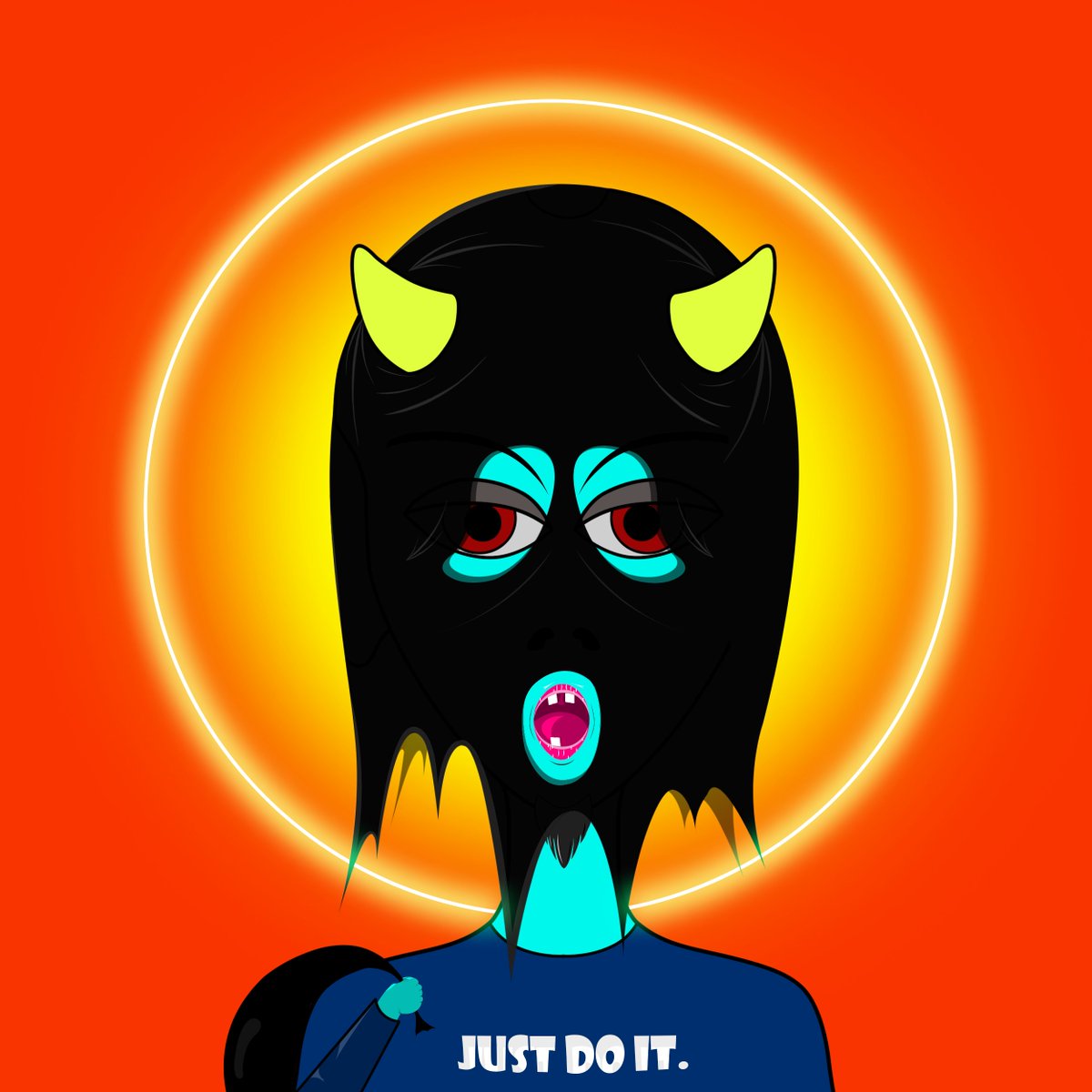 I don't need to hide just to DO it. But the robber rules need to be wearing a mask...🎭

New listing on 👇OpenSea:opensea.io/assets/matic/0…

Price:0.004
Giveaway 2 items to 700 followers.❤️
#NFTart #NFTdrop #NFTcollections #NFTGiveaways