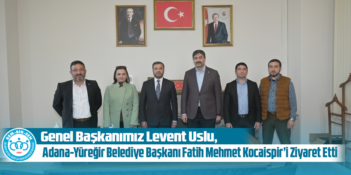Genel Başkanımız Levent Uslu,

Adana İl Başkanımız Yadigar Günel ve Yönetim Kurulu ile birlikte

Adana-Yüreğir Belediye Başkanı Fatih Mehmet Kocaispir’i ziyaret etti.

<a href="/fmkocaispir/">Fatih Mehmet Kocaispir</a>
<a href="/gunel_yadigar/">Yadigar Günel</a>
<a href="/Bem_Bir_Sen_01/">BEM-BİR-SEN ADANA</a>

Detaylar⤵️
bembirsen.org.tr/genel-baskanim…