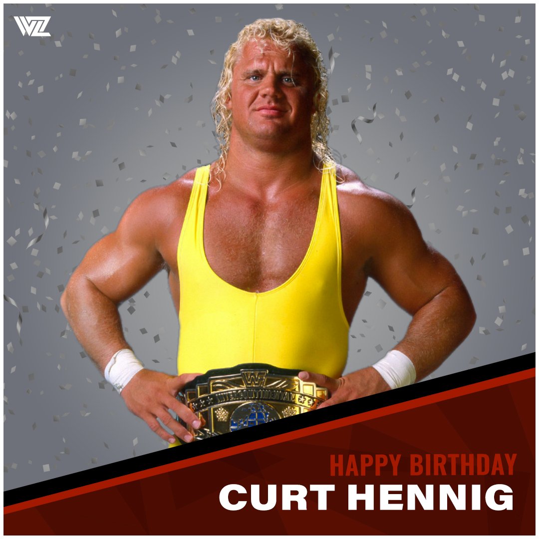 Happy Birthday to the late Curt Hennig, aka Mr. Perfect , who would have been 64 years old today. 
