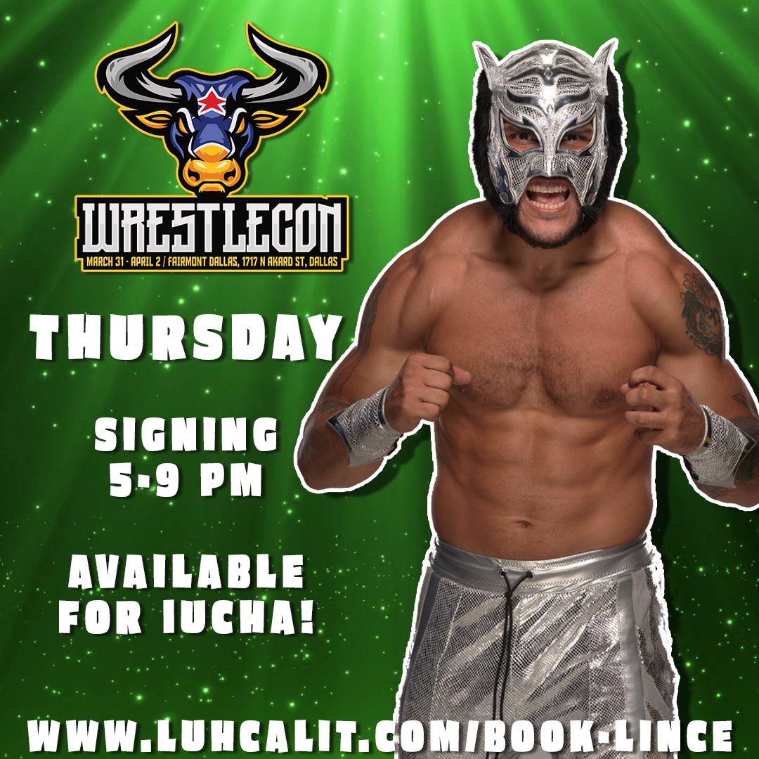 LuchadorLD's tweet photo. Here’s my @wrestlecon schedule for now! Prices and info available at https://t.co/WRUkoVfKox!

Masks, gear, shirts, cards, pins, stickers, pictures, and more available! 

Cash, cards, PayPal, Pokémon cards, and crypto accepted!

Let’s get #luchalit! https://t.co/TkCFJDlouA