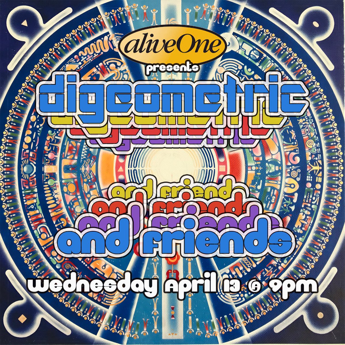 <a href="/Digeometric/">Digeometric</a> and friends at @aliveOneChi 4/13!!!