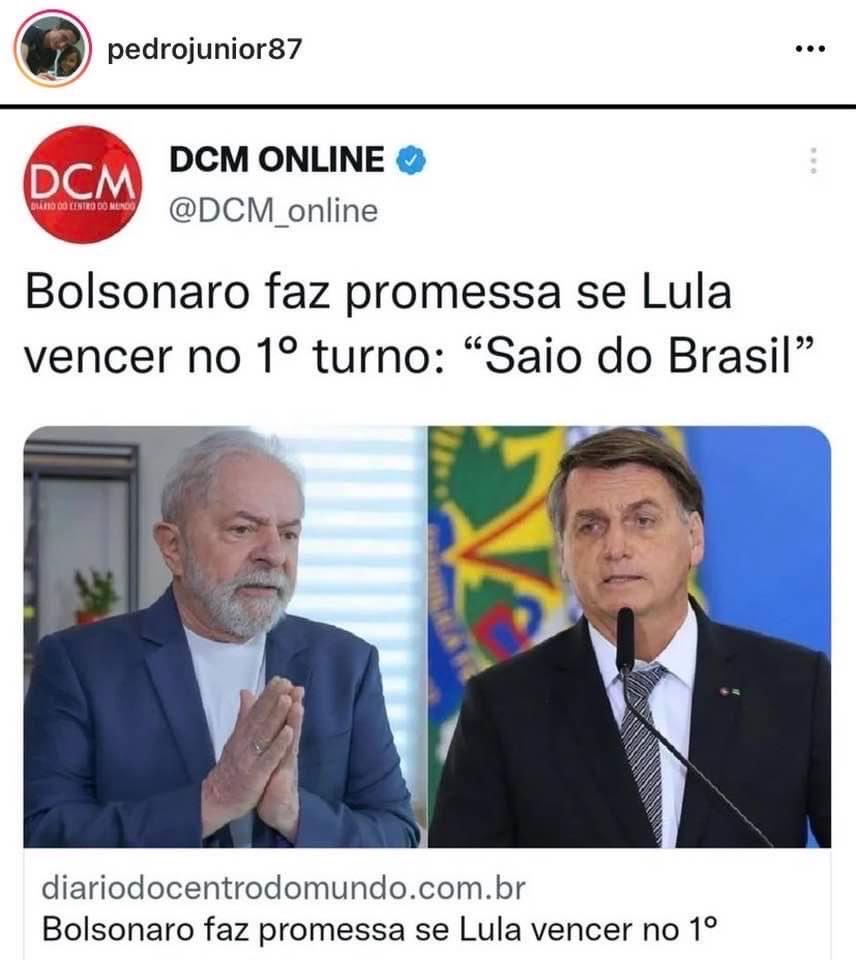 carvalho_harlen's tweet photo. #ARRUMA A MALA ZÉ RUELA!
#FORA BOLSONARO!
#LULA PRESIDENTE 13 PT https://t.co/eem6p4YSTY