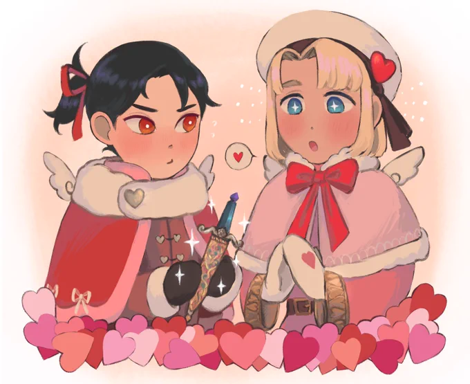 omg i never posted this valentines day baby dimilix thing 