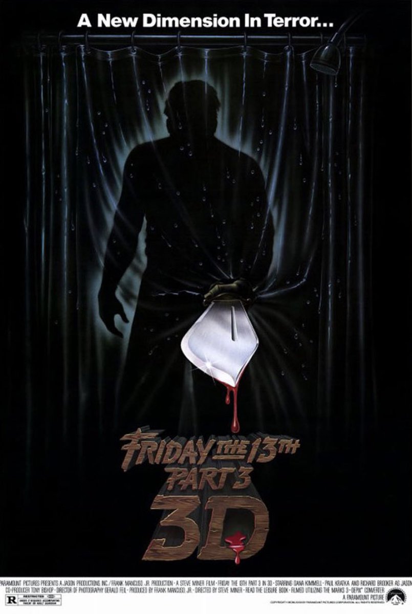 Friday The 13th Part III 3D (1982) #FridayThe13thPart3 #FridayThe13th #NowWatching #TerrorInTheAisles💀