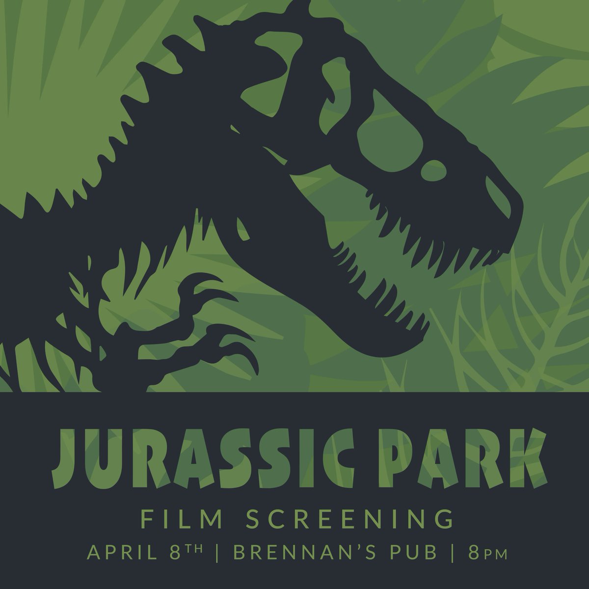 RAWR! Join UPB in Brennan's at 8 PM on April 8th for a film screening of the oh-so iconic film by Steven Spielberg. Yes, that's right...Jurassic Park! Have your childhood nostalgia further inflated by our party favor; none other than Quaker's Dinosaur Eggs Oatmeal :)