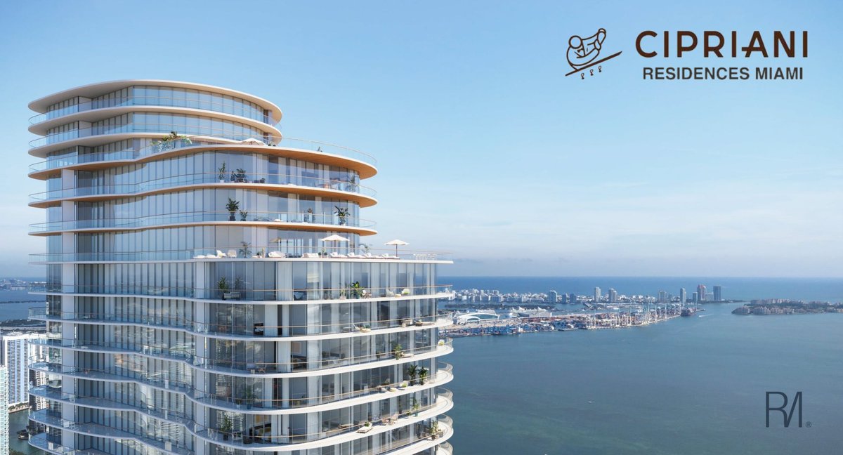 malcamiami's tweet photo. Cipriani Residences Miami

Positioned at the gateway to the vibrant Miami neighborhood of Brickell, Cipriani Residences Miami epitomizes the timeless Italian spirit, style, and service for which the brand is so revered. 

#Cipriani

DM to learn more https://t.co/dMpHVa0OoP