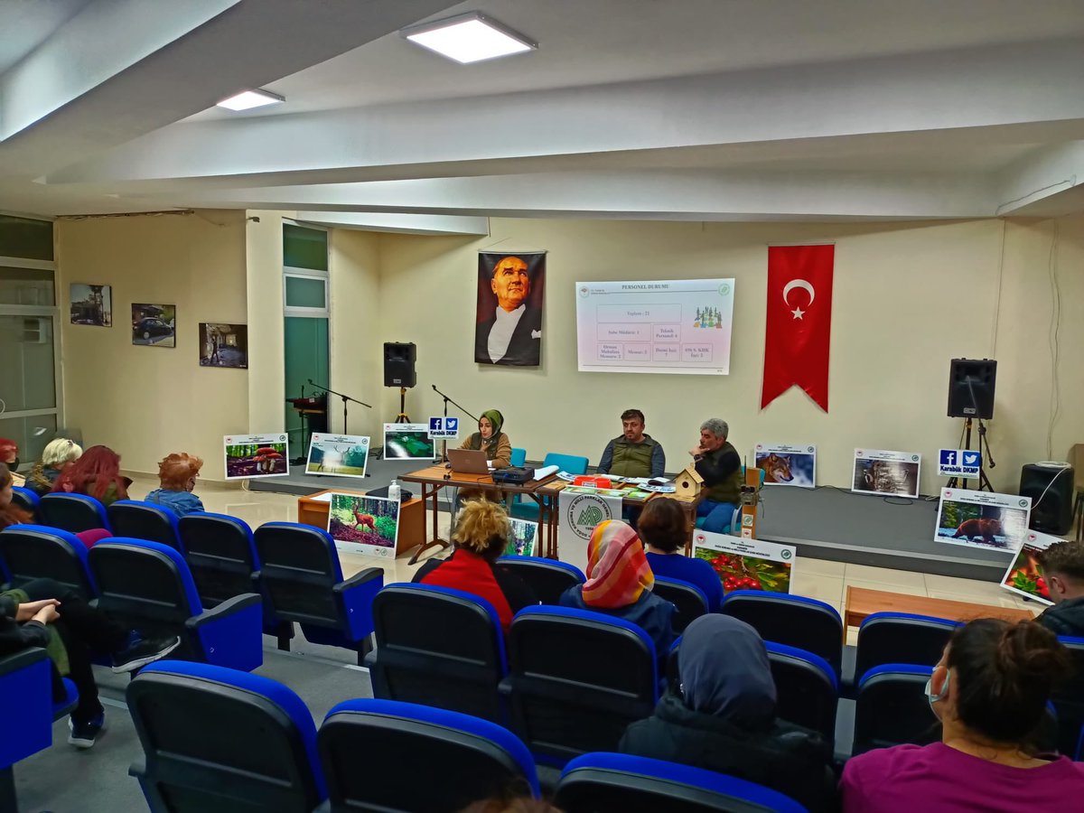 KarabukKYGM's tweet photo. Hubbi Hatun Yurt Müdürlüğümüzde bu haftaki sohbet konumuz Sokak Hayvanları, Hayvan Hakları, Yaban Hayatı ve Biyoçeşitlilikti. https://t.co/RaZ66ncFxX