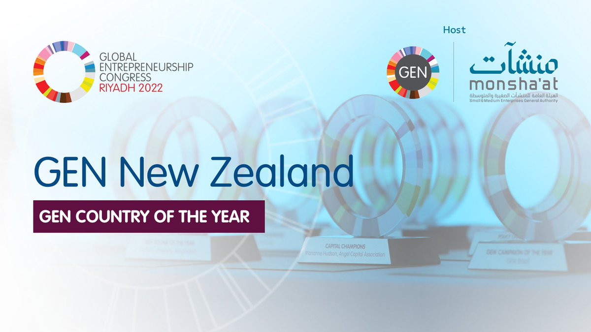unleashingideas's tweet photo. .@GEN_NewZealand is Country of the Year for bottom-up national ecosystem building through unconferences + an Entrepreneurship Manifesto that underscore the importance of partnerships w/ Indigenous peoples, connecting entrepreneurs to investment + more.
#GEC2022 #CompassAwards2022 https://t.co/nN5wFOSR4L