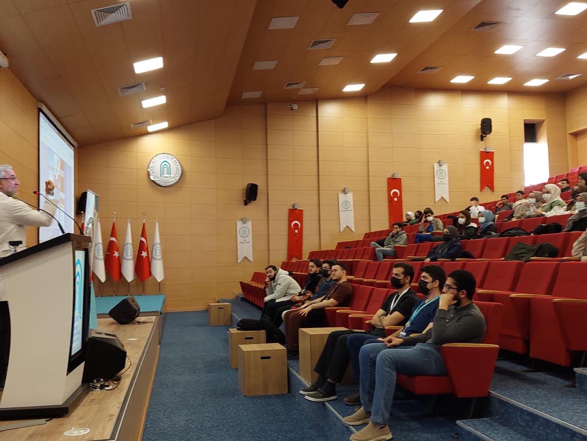 AybuYelken's tweet photo. Çok değerli Prof. Dr. Fahri BAYIRLI hocamızla "Oruç, Kanser, Otofaji" konulu hikmet dolu bir konferans gerçekleştirdik. Değerli bilgilerini bizimle paylaştığı için hocamıza ve programa katılan meslektaşlarımıza gönülden teşekkür ediyoruz. https://t.co/k4tjLuhgHV