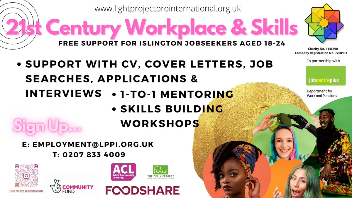 Free support with finding a job! See flyer for details!