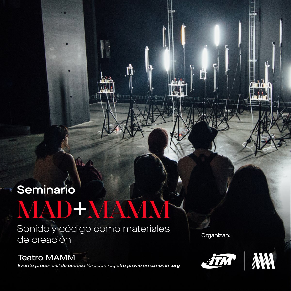 MAMMedellin's tweet photo. Si te interesa el sonido como herramienta de investigación y creación, únete a este seminario que reúne a expertos de la Maestría en Artes Digitales del @ITMinstitucion, el 5 y 6 de abril desde las 5:30 p.m. La entrada será libre con inscripción previa en https://t.co/peb1BtkT2G https://t.co/UA0ABOzFAr