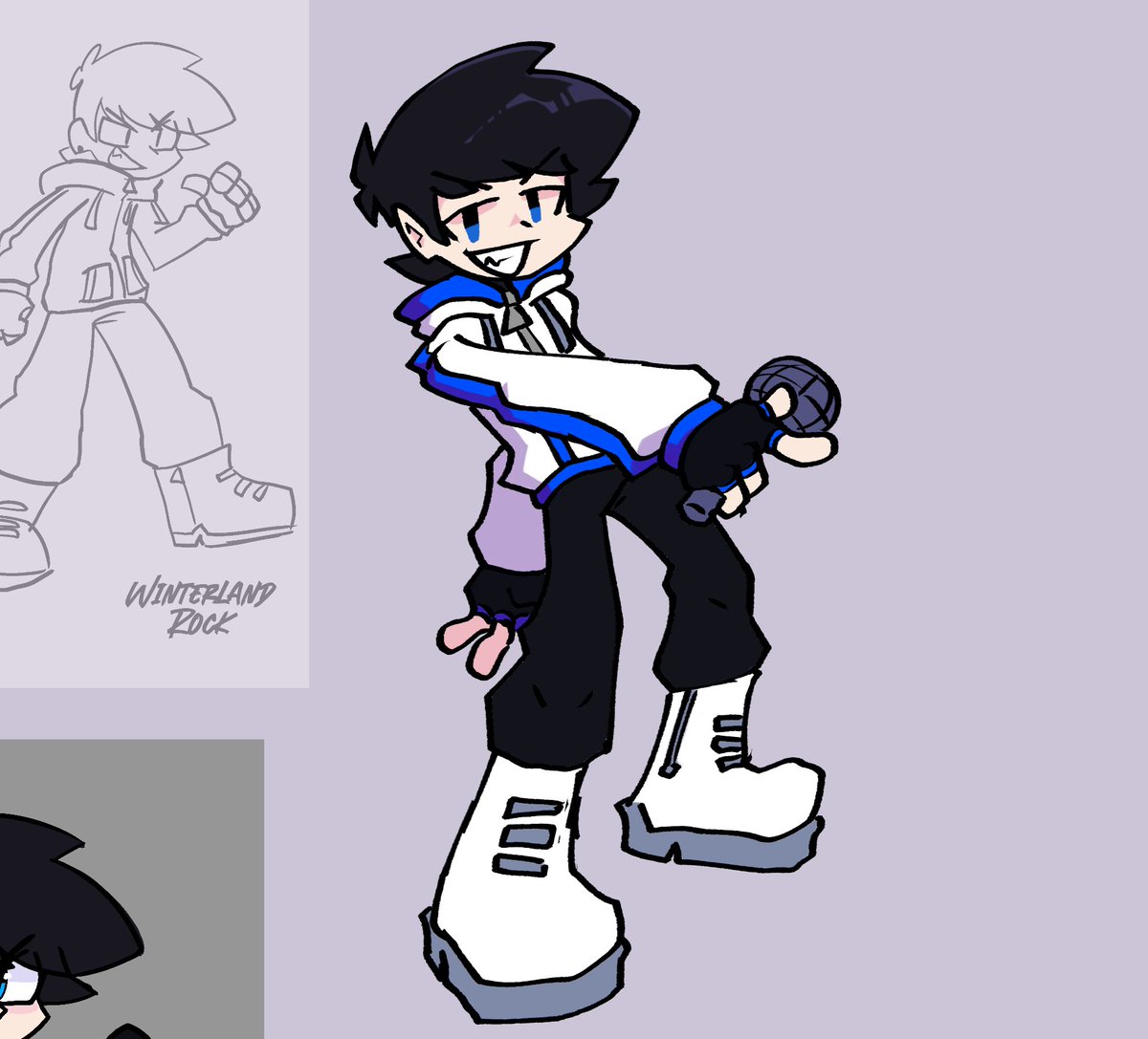 It's showtime‼️

Character and design by <a href="/TheMaskedChris/">TheMaskedChris</a> 

CJ's stylization by @Isetaseta