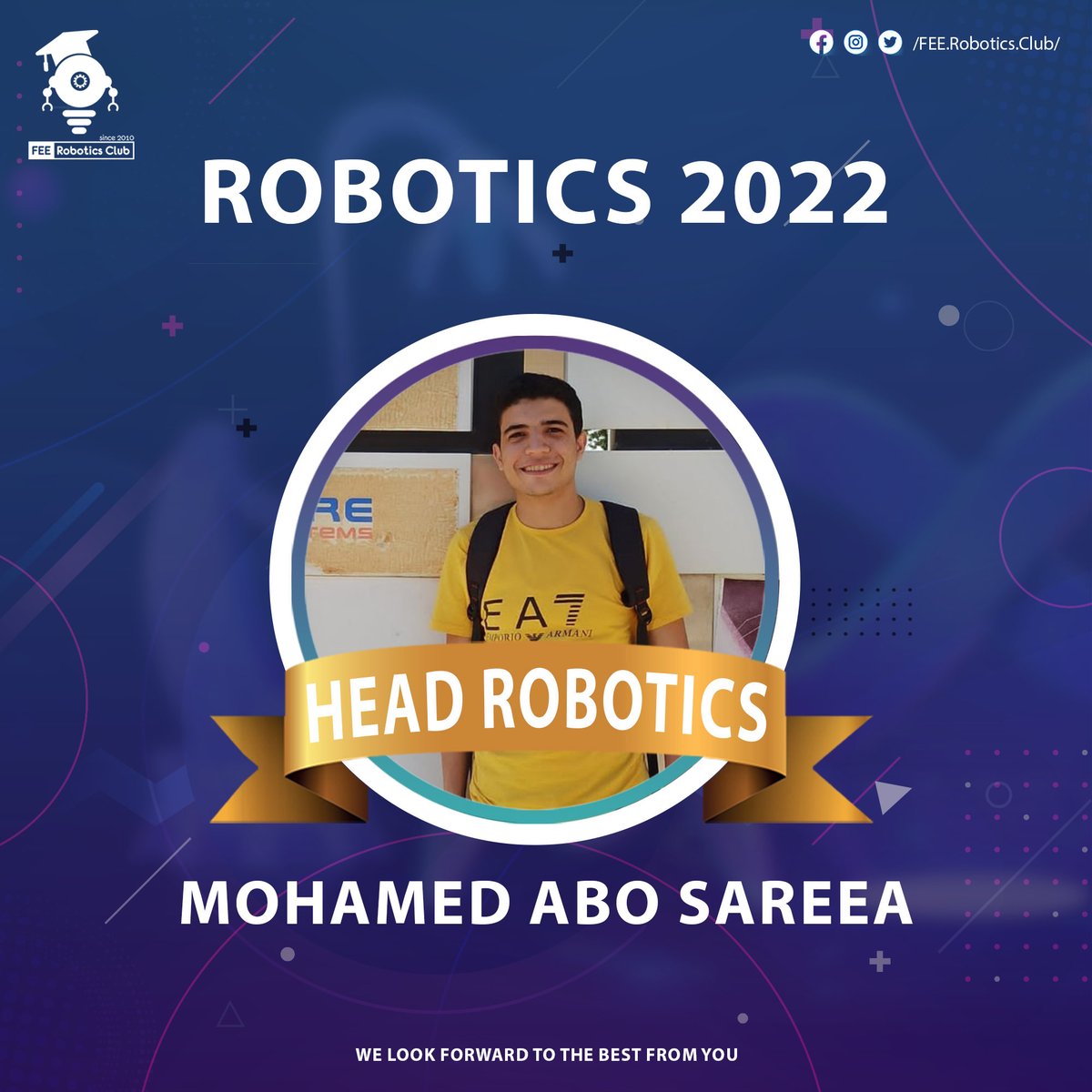 FeeRobotics's tweet photo. Let's start our new season with the new board in 2022 ❤️✨ 
We all welcome and wish them success and do great achievements 💙💙
#رب_همةاحيت_امة
#FEE_Robotics_Club https://t.co/QQ4z9JHrtb