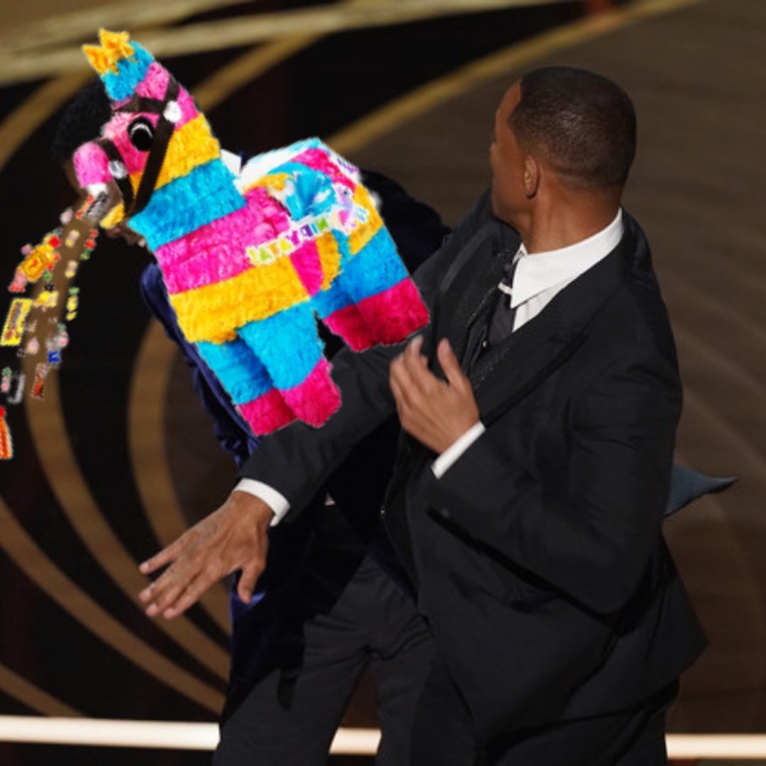 Nipyata's tweet photo. That's one way to smash our Stay Classy Burrito 🤣😜
#willsmith #willsmithmeme #thatslap #willsmithoscars #oscarslap #chrisrock https://t.co/p2qticzt8T