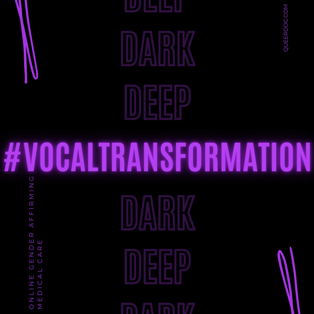 DocQueer's tweet image. So many folx think testosterone does all the work of vocal transformation, BUT there can be so much more then just pitch! Read our blog today: queerdoc.com/blog

#transhealth #queerhealth #nonbinaryhealth #LGBTQhealth #transgender #nonbinary #transmasc #transfemme #queer