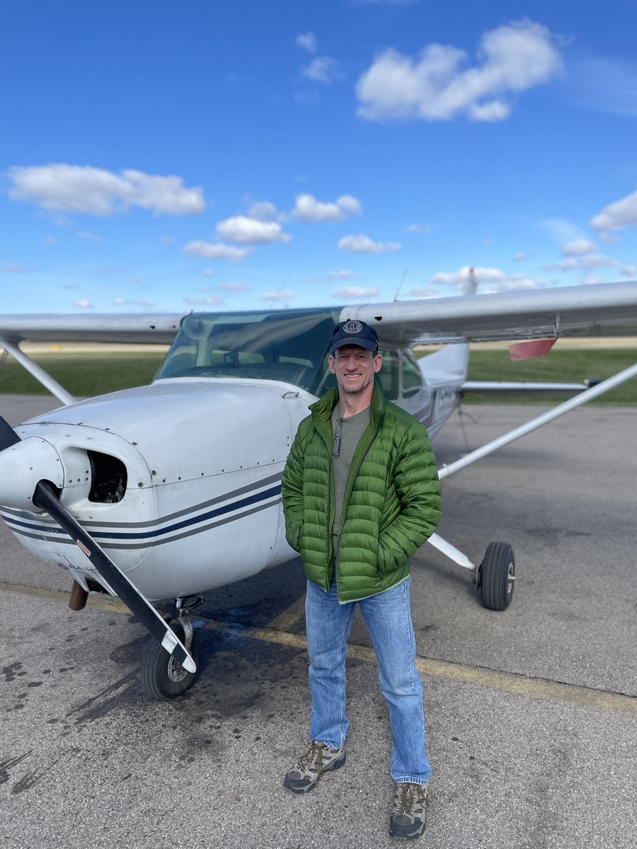 MRFTI's tweet photo. HUGE congratulations to Daniel today for successfully completing his FIRST SOLO today! 👏🏼✈️ 

Great job, we are so proud of you! 🎉 https://t.co/SmFdQPkhPm