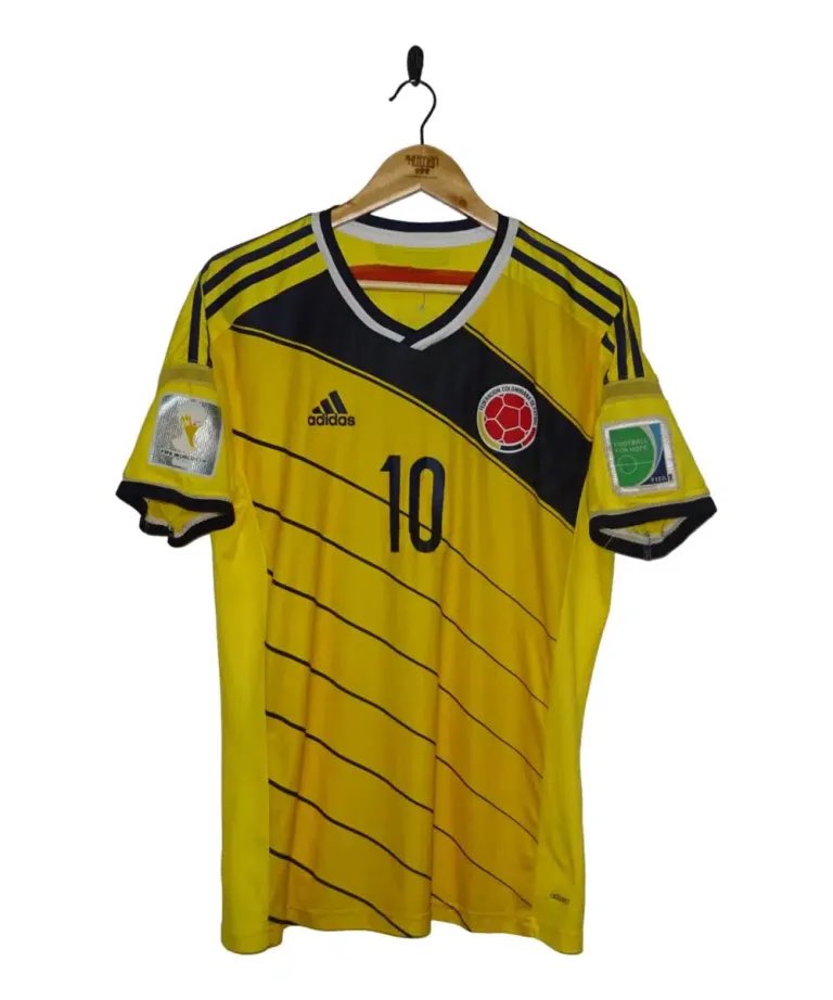 TheKitman.co.uk on Twitter: "🇨🇴 2014 Colombia World Cup Home Shirt James  (L) 🏷 £39.99 🛒 Shop Now https://t.co/wf5OiNo2la #Colombia #James #Adidas  #VamosColombia #UnidosPorUnPais https://t.co/VG6X1CbWQp" / Twitter