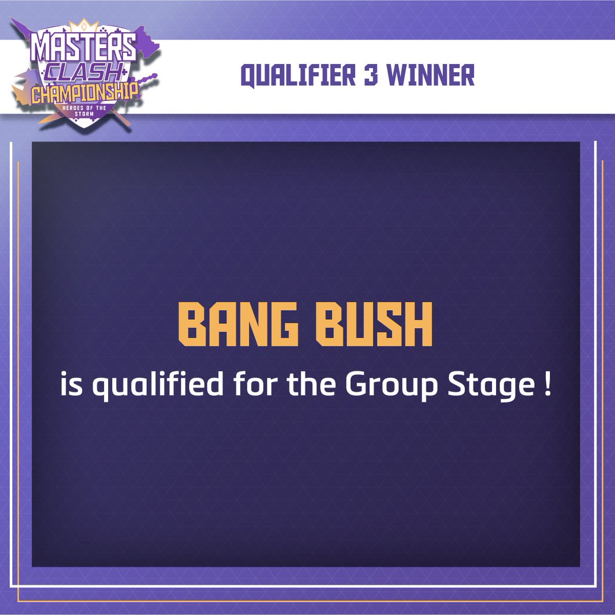 ⚡️ Masters Clash Championship ⚡️ #MCC22

Bang Bush joined The Hardos and WAH for the championship 2022 🔥💪
