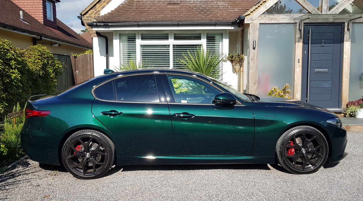 ajfaupel's tweet photo. @Only9built @Andante_Legato Definitely. My green and tan Giulia Veloce - classical combo. https://t.co/g5Tc9iV1tE