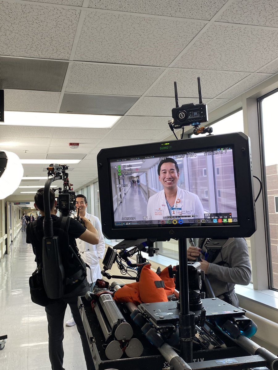 KevinHonan's tweet photo. Lights, camera, action! 🎥 🎬
Proud to be partnering with @harrishealth in their #CommitToSit campaign — outfitting patient hospital rooms with collapsible chairs for more meaningful, deep conversations between physicians & patients at the bedside.
#PatientQuality #MedTwitter https://t.co/kzoUsmFPGQ